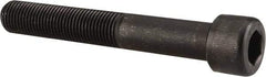 Value Collection - 1/2-20 UNF Hex Socket Drive, Socket Cap Screw - Alloy Steel, Black Oxide Finish, Partially Threaded, 3-1/4" Length Under Head - Eagle Tool & Supply