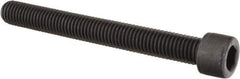 Value Collection - 9/16-12 UNC Hex Socket Drive, Socket Cap Screw - Alloy Steel, Black Oxide Finish, Partially Threaded, 5" Length Under Head - Eagle Tool & Supply