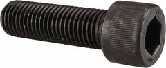 Value Collection - 9/16-18 UNF Hex Socket Drive, Socket Cap Screw - Alloy Steel, Black Oxide Finish, Fully Threaded, 1-1/2" Length Under Head - Eagle Tool & Supply