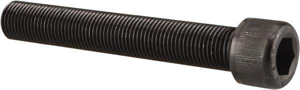Value Collection - 9/16-18 UNF Hex Socket Drive, Socket Cap Screw - Alloy Steel, Black Oxide Finish, Partially Threaded, 3" Length Under Head - Eagle Tool & Supply