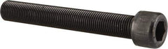 Value Collection - 9/16-18 UNF Hex Socket Drive, Socket Cap Screw - Alloy Steel, Black Oxide Finish, Partially Threaded, 4" Length Under Head - Eagle Tool & Supply