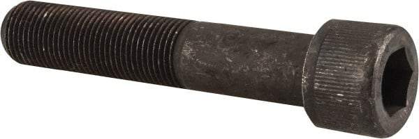Value Collection - 5/8-18 UNF Hex Socket Drive, Socket Cap Screw - Alloy Steel, Black Oxide Finish, Partially Threaded, 3-1/4" Length Under Head - Eagle Tool & Supply