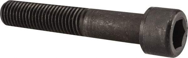 Value Collection - 3/4-10 UNC Hex Socket Drive, Socket Cap Screw - Alloy Steel, Black Oxide Finish, Partially Threaded, 4-1/4" Length Under Head - Eagle Tool & Supply