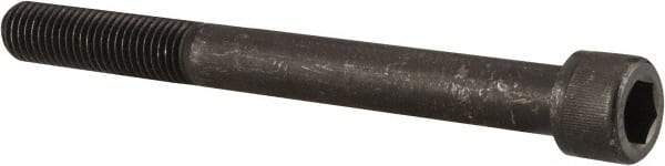 Value Collection - 3/4-10 UNC Hex Socket Drive, Socket Cap Screw - Alloy Steel, Black Oxide Finish, Partially Threaded, 7-1/2" Length Under Head - Eagle Tool & Supply