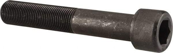 Value Collection - 3/4-16 UNF Hex Socket Drive, Socket Cap Screw - Alloy Steel, Black Oxide Finish, Partially Threaded, 4-1/2" Length Under Head - Eagle Tool & Supply