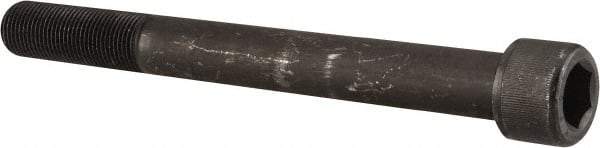 Value Collection - 3/4-16 UNF Hex Socket Drive, Socket Cap Screw - Alloy Steel, Black Oxide Finish, Partially Threaded, 7" Length Under Head - Eagle Tool & Supply