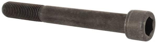 Value Collection - 7/8-9 UNC Hex Socket Drive, Socket Cap Screw - Alloy Steel, Black Oxide Finish, Partially Threaded, 7-1/2" Length Under Head - Eagle Tool & Supply