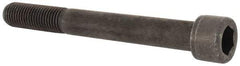 Value Collection - 7/8-9 UNC Hex Socket Drive, Socket Cap Screw - Alloy Steel, Black Oxide Finish, Partially Threaded, 7-1/2" Length Under Head - Eagle Tool & Supply