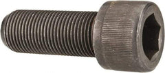 Value Collection - 7/8-14 UNF Hex Socket Drive, Socket Cap Screw - Alloy Steel, Black Oxide Finish, Fully Threaded, 2-1/4" Length Under Head - Eagle Tool & Supply