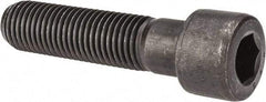 Value Collection - 1-8 UNC Hex Socket Drive, Socket Cap Screw - Alloy Steel, Black Oxide Finish, Partially Threaded, 4-1/4" Length Under Head - Eagle Tool & Supply