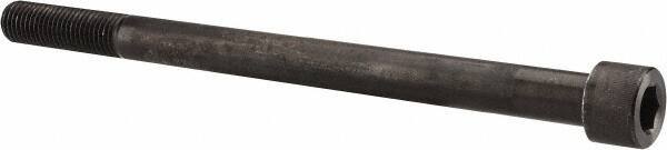 Value Collection - 1-8 UNC Hex Socket Drive, Socket Cap Screw - Alloy Steel, Black Oxide Finish, Partially Threaded, 14" Length Under Head - Eagle Tool & Supply