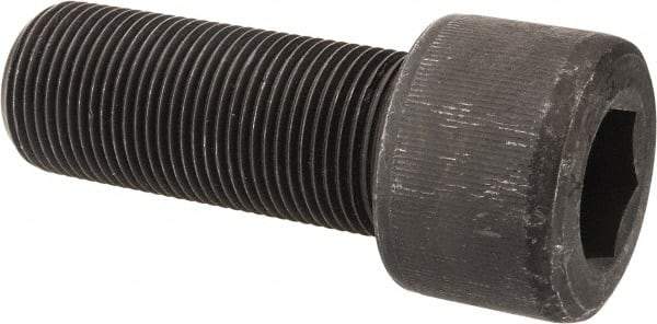 Value Collection - 1-14 UNF Hex Socket Drive, Socket Cap Screw - Alloy Steel, Black Oxide Finish, Fully Threaded, 2-1/2" Length Under Head - Eagle Tool & Supply