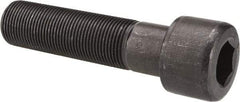 Value Collection - 1-14 UNF Hex Socket Drive, Socket Cap Screw - Alloy Steel, Black Oxide Finish, Partially Threaded, 4" Length Under Head - Eagle Tool & Supply