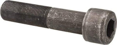 Value Collection - 1-14 UNF Hex Socket Drive, Socket Cap Screw - Alloy Steel, Black Oxide Finish, Partially Threaded, 4-1/2" Length Under Head - Eagle Tool & Supply