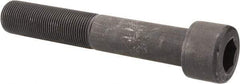 Value Collection - 1-14 UNF Hex Socket Drive, Socket Cap Screw - Alloy Steel, Black Oxide Finish, Partially Threaded, 6" Length Under Head - Eagle Tool & Supply