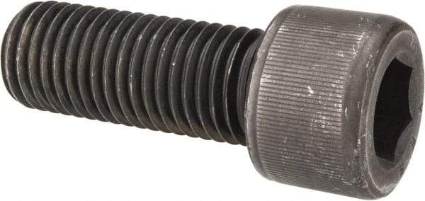 Value Collection - 1-1/8 - 7 UNC Hex Socket Drive, Socket Cap Screw - Alloy Steel, Black Oxide Finish, Fully Threaded, 3" Length Under Head - Eagle Tool & Supply