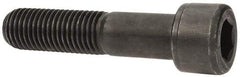 Value Collection - 1-1/8 - 7 UNC Hex Socket Drive, Socket Cap Screw - Alloy Steel, Black Oxide Finish, Partially Threaded, 5" Length Under Head - Eagle Tool & Supply