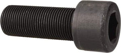 Value Collection - 1-1/8 - 12 UNF Hex Socket Drive, Socket Cap Screw - Alloy Steel, Black Oxide Finish, Fully Threaded, 3" Length Under Head - Eagle Tool & Supply
