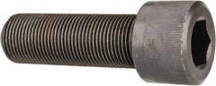 Value Collection - 1-1/8 - 12 UNF Hex Socket Drive, Socket Cap Screw - Alloy Steel, Black Oxide Finish, Fully Threaded, 3-1/2" Length Under Head - Eagle Tool & Supply