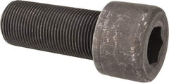 Value Collection - 1-1/4 - 12 UNF Hex Socket Drive, Socket Cap Screw - Alloy Steel, Black Oxide Finish, Fully Threaded, 3" Length Under Head - Eagle Tool & Supply