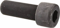 Value Collection - 1-1/4 - 12 UNF Hex Socket Drive, Socket Cap Screw - Alloy Steel, Black Oxide Finish, Fully Threaded, 3-1/2" Length Under Head - Eagle Tool & Supply