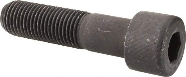 Value Collection - 1-1/2 - 6 UNC Hex Socket Drive, Socket Cap Screw - Alloy Steel, Black Oxide Finish, Partially Threaded, 6" Length Under Head - Eagle Tool & Supply
