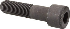 Value Collection - 1-1/2 - 6 UNC Hex Socket Drive, Socket Cap Screw - Alloy Steel, Black Oxide Finish, Partially Threaded, 6" Length Under Head - Eagle Tool & Supply
