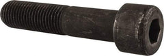 Value Collection - 1-1/2 - 6 UNC Hex Socket Drive, Socket Cap Screw - Alloy Steel, Black Oxide Finish, Partially Threaded, 7" Length Under Head - Eagle Tool & Supply