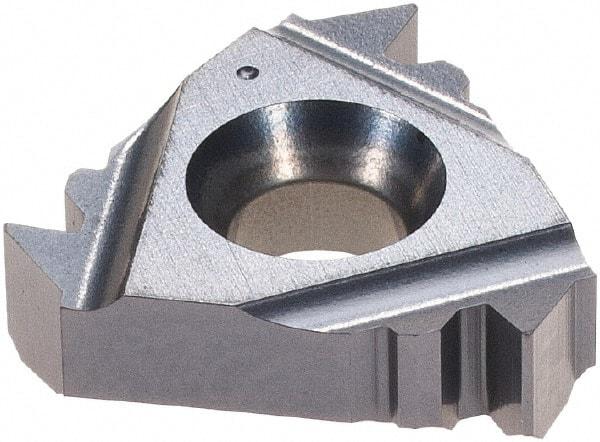 Iscar - 16ER External Right Hand 10 American Buttress Laydown Threading Insert - Grade IC908, TiAlN Coated Carbide, 9.53mm Inscribed Circle - Eagle Tool & Supply