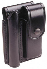 Mag-Lite - Leather Mini/Pocket Flashlight Belt Holster - Black, Compatible with Maglite AA Batteries - Eagle Tool & Supply