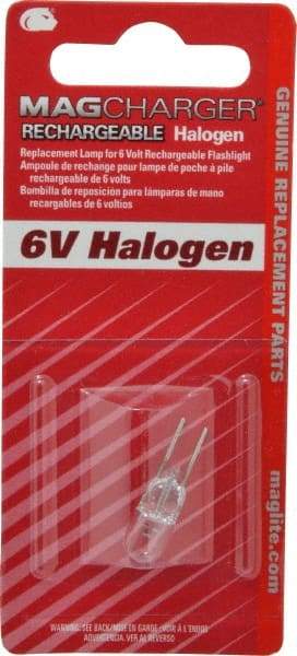 Mag-Lite - Halogen Bulb - Clear, Compatible With RE1019 Flashlights - Eagle Tool & Supply