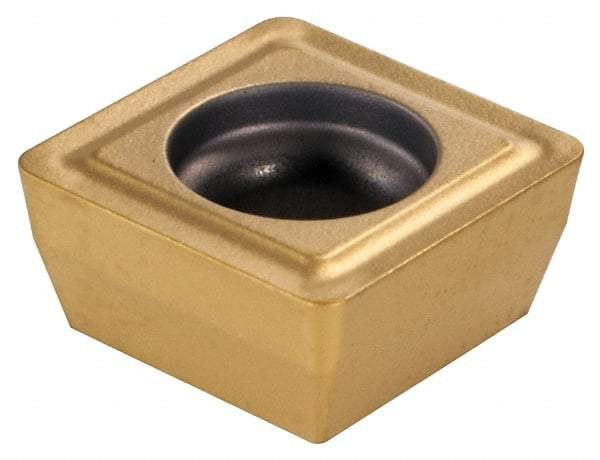 Komet - SOEX090408 01 Grade BK8425 Carbide Indexable Drill Insert - TiAlN/TiN Finish, Square, 3/8" Inscribed Circle - Eagle Tool & Supply
