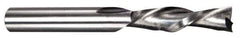 Onsrud - 17/32" Cutting Diam x 1-1/8" Length of Cut, 2 Flute, Downcut Spiral Router Bit - Uncoated, Right Hand Cut, Solid Carbide, 3" OAL x 1/2" Shank Diam, Double Edge, 30° Helix Angle - Eagle Tool & Supply