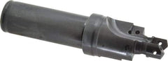 Allied Machine and Engineering - IS0 11926-1, SAE J1926-1/MS-16142 Standard, 9/16-18" Thread, 6 Tube Dash Number, 12° Porting Angle, 0.512" Pilot Diam, 3/4" Shank Diam, Indexable Spade Blade Insert Porting Tool - 2 Porting Inserts, 3.826" Overall Length - Eagle Tool & Supply