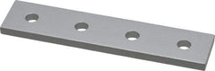 80/20 Inc. - 7/8" Wide, 4" High, Open Shelving 4 Hole Joining Strip - Aluminum, Use with Series 10 & Bolt Kit 3321 - Eagle Tool & Supply