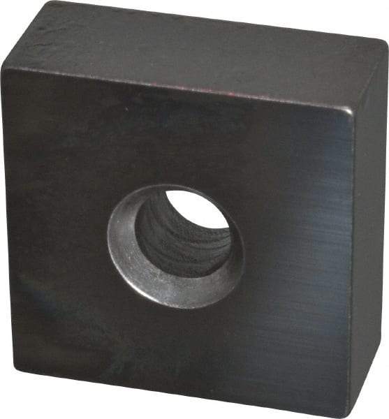 Mitutoyo - 0.4" Square Steel Gage Block - Accuracy Grade 0, Includes Certificate of Inspection - Eagle Tool & Supply