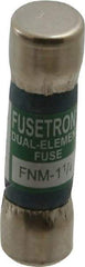 Cooper Bussmann - 250 VAC, 1.25 Amp, Time Delay General Purpose Fuse - Fuse Holder Mount, 1-1/2" OAL, 10 at 125 V kA Rating, 13/32" Diam - Eagle Tool & Supply