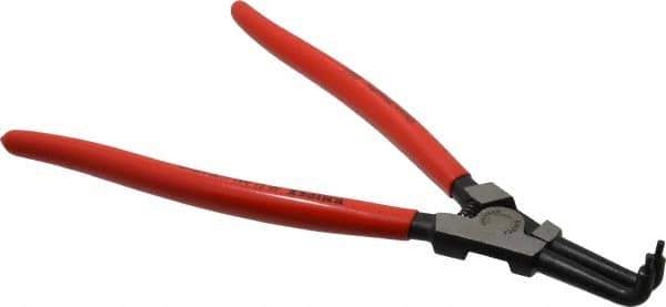 Knipex - External Retaining Ring Pliers - 12-1/2" OAL, Bent Nose - Eagle Tool & Supply