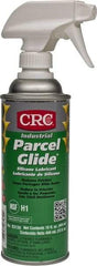 CRC - 16 oz Trigger Spray Can Nondrying Film/Silicone Penetrant/Lubricant - Clear & White, -40°F to 400°F, Food Grade - Eagle Tool & Supply