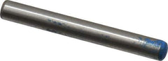 Metric Blue - 6mm Diam x 50mm Pin Length Alloy Steel Pull Out Dowel Pin - 1 Beveled & 1 Threaded End - Eagle Tool & Supply