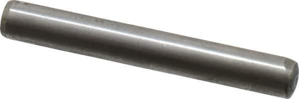 Metric Blue - 8mm Diam x 60mm Pin Length Alloy Steel Pull Out Dowel Pin - 1 Beveled & 1 Threaded End - Eagle Tool & Supply