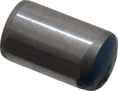 Metric Blue - 6mm Diam x 10mm Pin Length Alloy Steel Pull Out Dowel Pin - 1 Beveled & 1 Threaded End - Eagle Tool & Supply