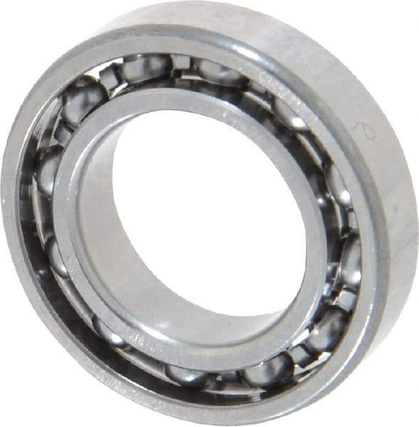 SKF - 12mm Bore Diam, 21mm OD, Open Thin Section Radial Ball Bearing - 5mm Wide, 1 Row, Round Bore, 151 Lb Static Capacity, 321 Lb Dynamic Capacity - Eagle Tool & Supply