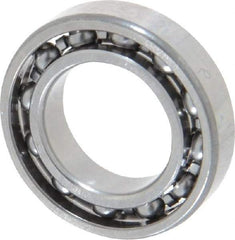 SKF - 12mm Bore Diam, 21mm OD, Open Thin Section Radial Ball Bearing - 5mm Wide, 1 Row, Round Bore, 151 Lb Static Capacity, 321 Lb Dynamic Capacity - Eagle Tool & Supply