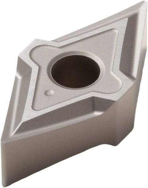 Seco - DNMP431 MF1 Grade 890 Carbide Turning Insert - Uncoated, 55° Diamond, 1/2" Inscr Circle, 3/16" Thick, 1/64" Corner Radius - Eagle Tool & Supply