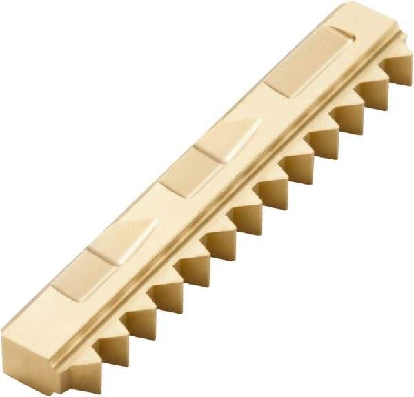 Seco - 2.5 TPI, Internal Thread, ISO Standard, 396.19 F30M Grade Thread Mill Insert - Carbide, TiAlN/TiN Coating - Eagle Tool & Supply