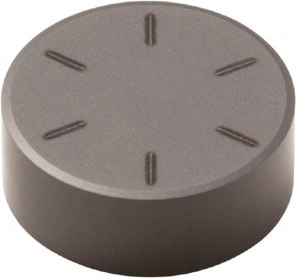 Seco - RNMN42 S Grade CBN600 PCBN Turning Insert - Round, 1/2" Inscr Circle, 1/8" Thick - Eagle Tool & Supply