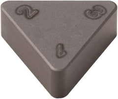Seco - TNMN223 Grade CBN300 PCBN Turning Insert - Uncoated, 60° Triangle, 1/4" Inscr Circle, 1/8" Thick, 3/64" Corner Radius - Eagle Tool & Supply