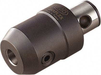 Seco - Graflex 7 Modular Connection 40mm Hole End Mill Holder/Adapter - 90mm Nose Diam, 3.937" Projection, Through-Spindle Coolant - Exact Industrial Supply