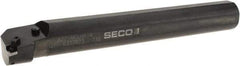 Seco - 2.56" Min Bore Diam, 16" OAL, 2" Shank Diam, A-MCLN Indexable Boring Bar - CNMG 432 Insert, Pin & Clamp Holding Method - Eagle Tool & Supply